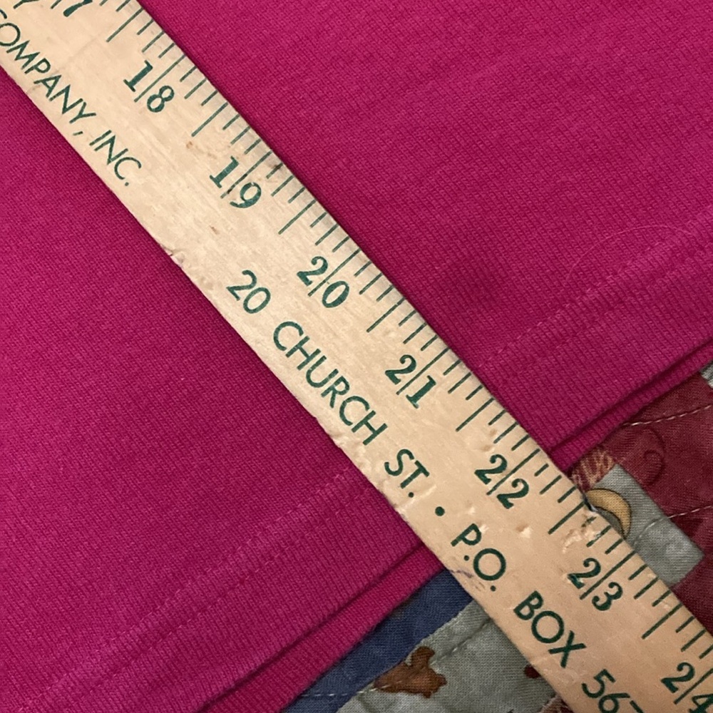 Ralph Lauren Sport long sleeve casual crew shirt large dark pink blue label - Picture 7 of 10